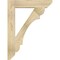 Ekena Millwork Olympic Slat Rough Sawn Bracket, Douglas Fir, 4"W x 24"D x 32"H BKT04X24X32OLY06RDF - alternate 3